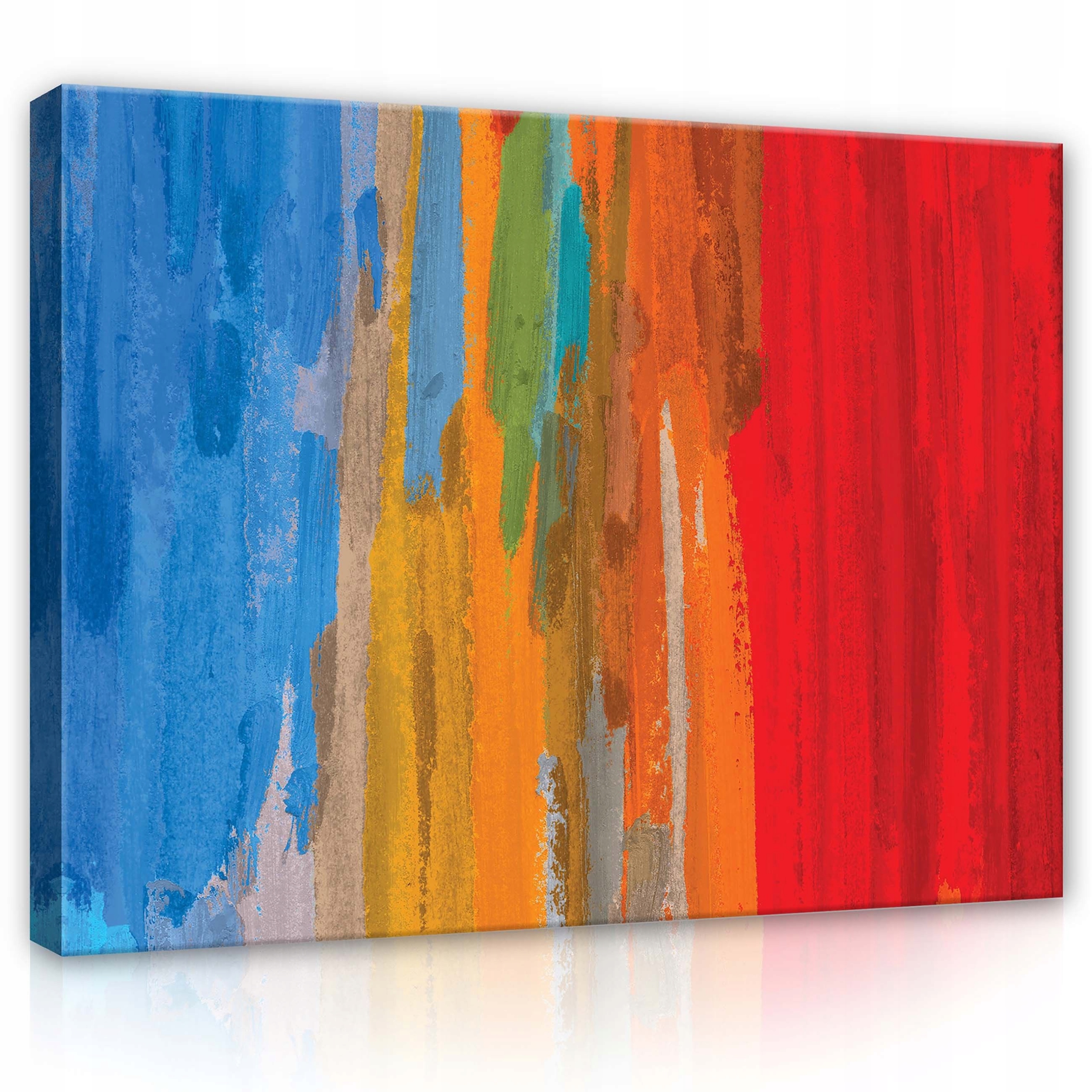 Obraz 100x75 Abstrakce exprese barva textura tahu dynamika