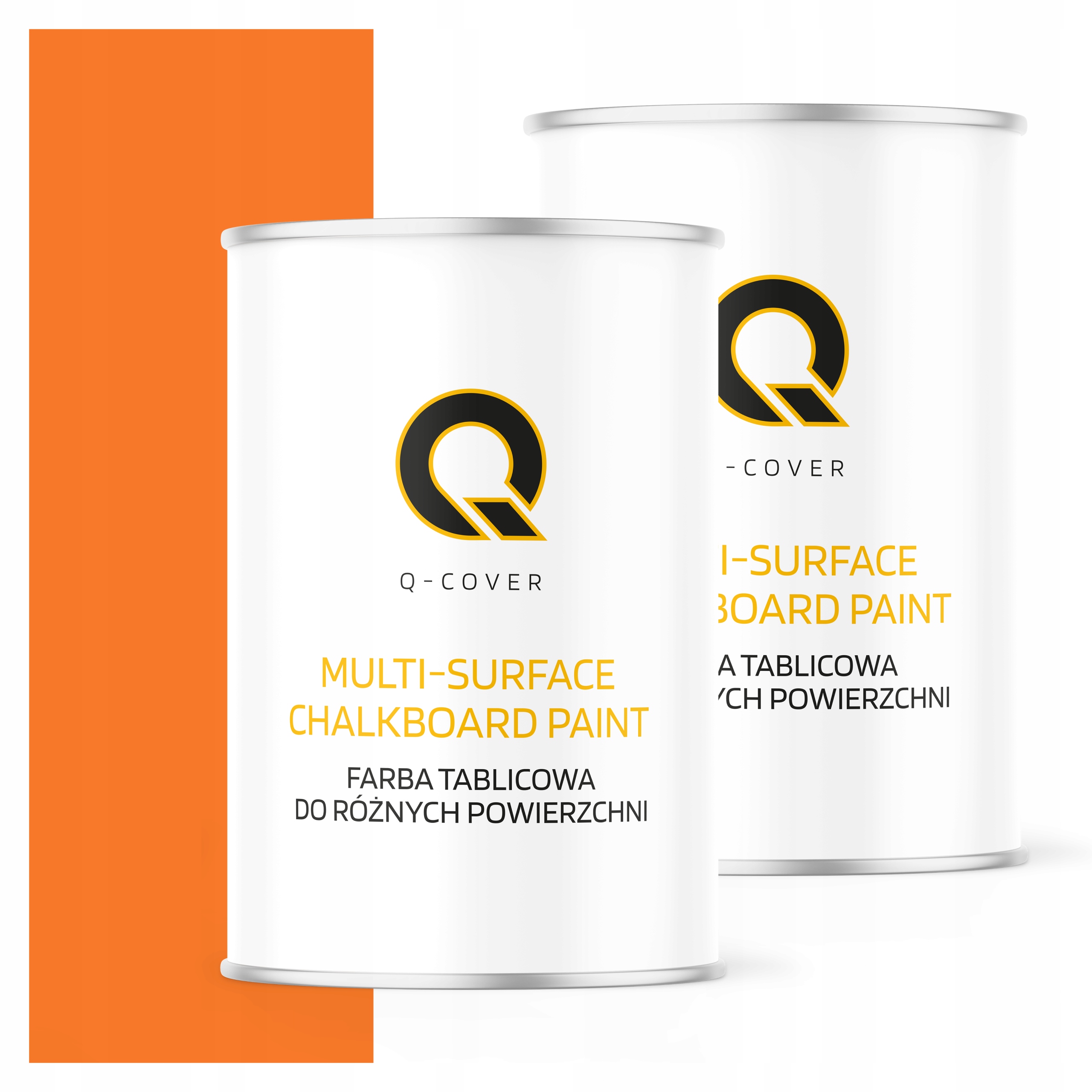 Dekoratívna tabuľová farba Dobre kryjúca oranžová pastelová RAL2003 1L