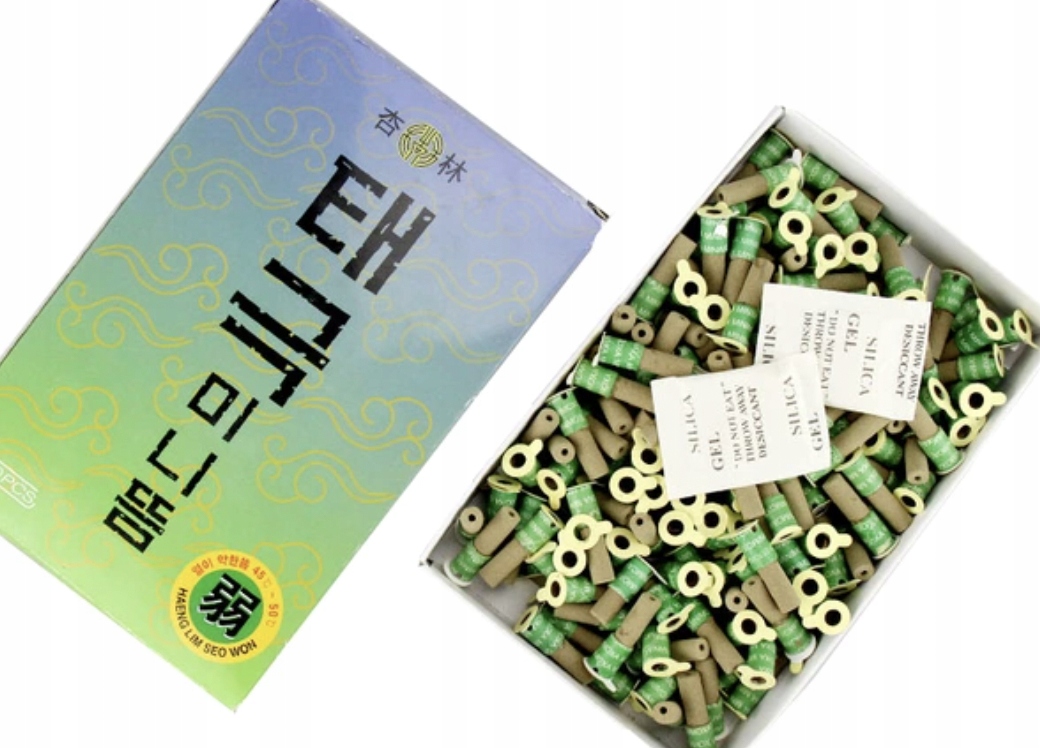 

Mini moksa z plastrem i podstawką dymna 180 szt