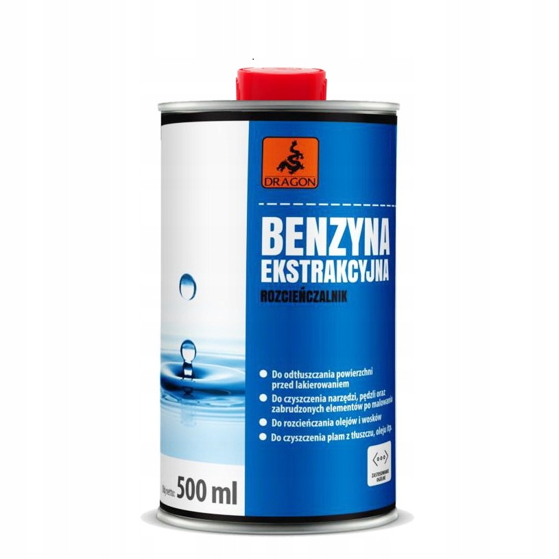 

Benzyna Ekstrakcyjna Dragon 0,5L opak. metalowe