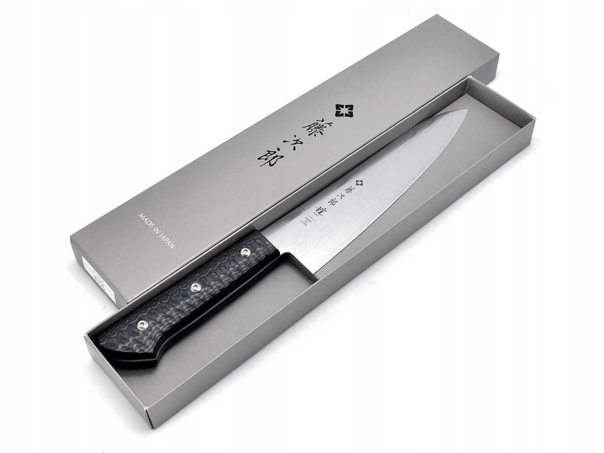 Japonský kuchársky nôž Gyuto 180 Tojiro Gai VG-10 Damascus