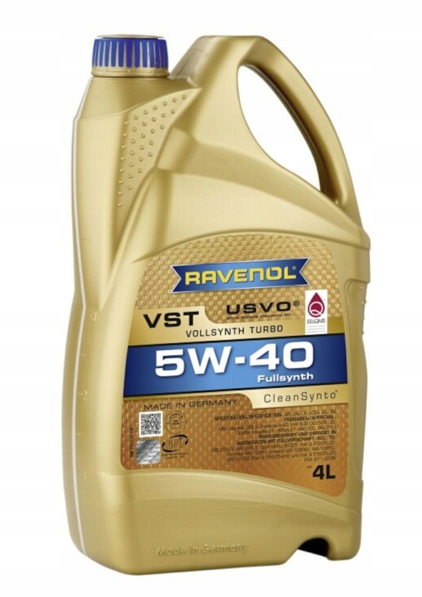 

Olej Ravenol Turbo Vst 5W40 4L Usvo