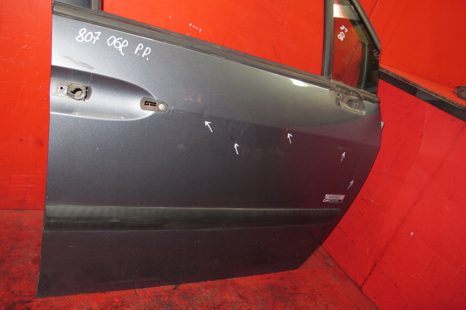 PEUGEOT 807 02- door right front front EZW