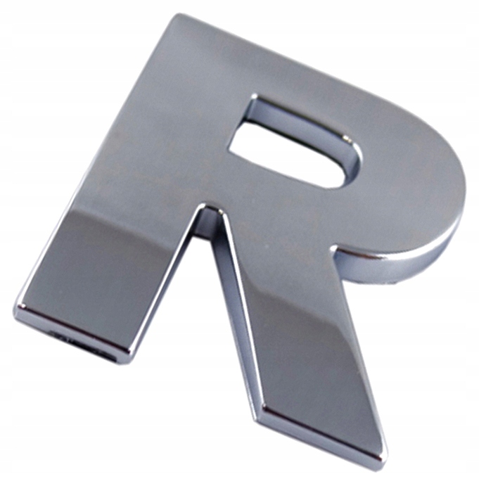 

Literka H1V16 Cyfra Cyfry Chrom R R Emblemat Liter