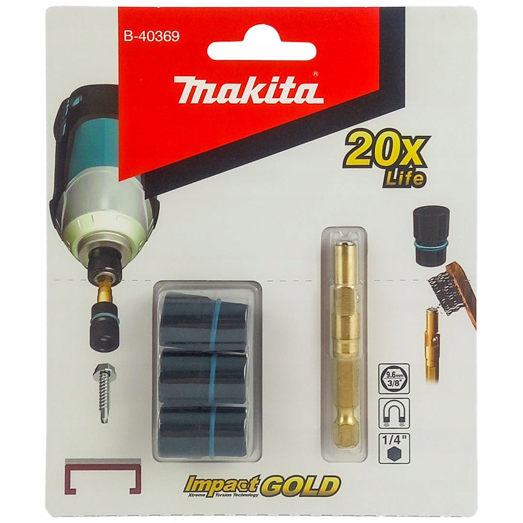 

Makita B-40369 Nasadkka Udarowa 3/8 Uchwyt