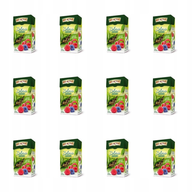 Big-Active Čaj s malinovým ovocem 100 g X12
