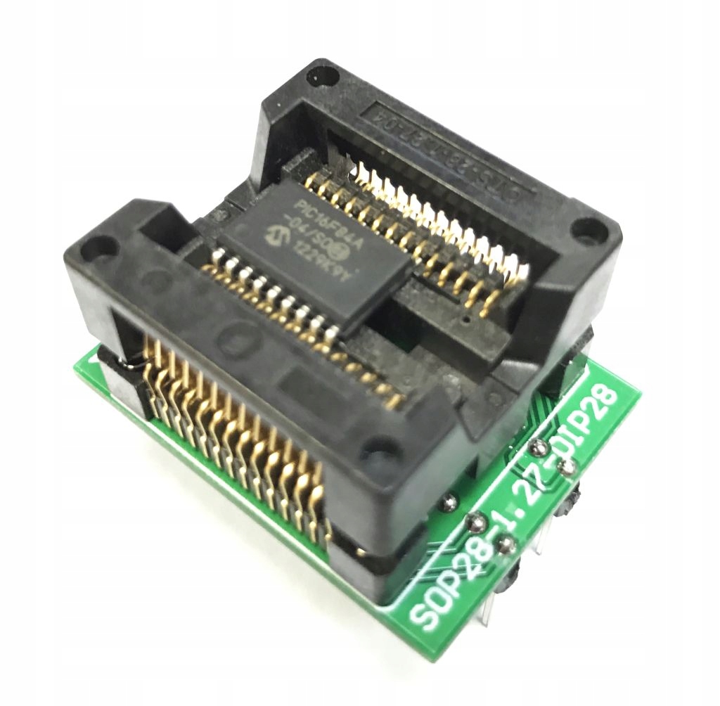 Adapter SOIC28 / SOP28 / SO28 (300mil)-PDIP28 ZIF Marka inna