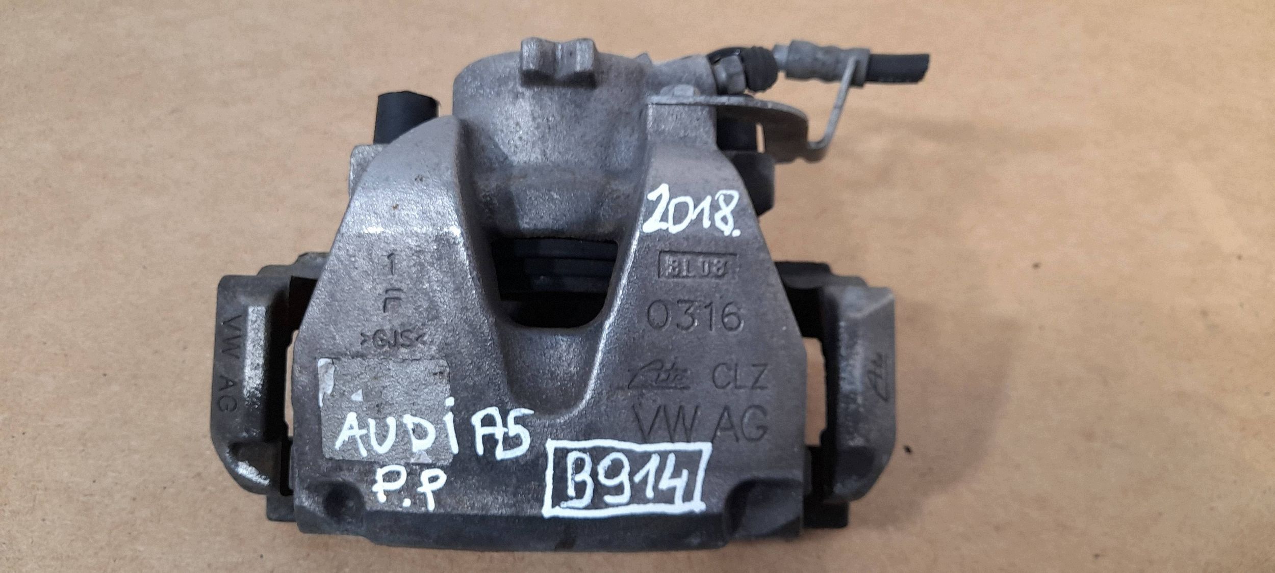 Audi A4 S4 B9 caliper brake front right CLZ0316 (B914)