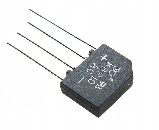 

Mostek Płaski KBP10 2A 1000V 2-SZTUKI