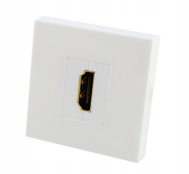 

Mosaic 1M 45x45 Gniazdo Hdmi kątowe Gold Wawa