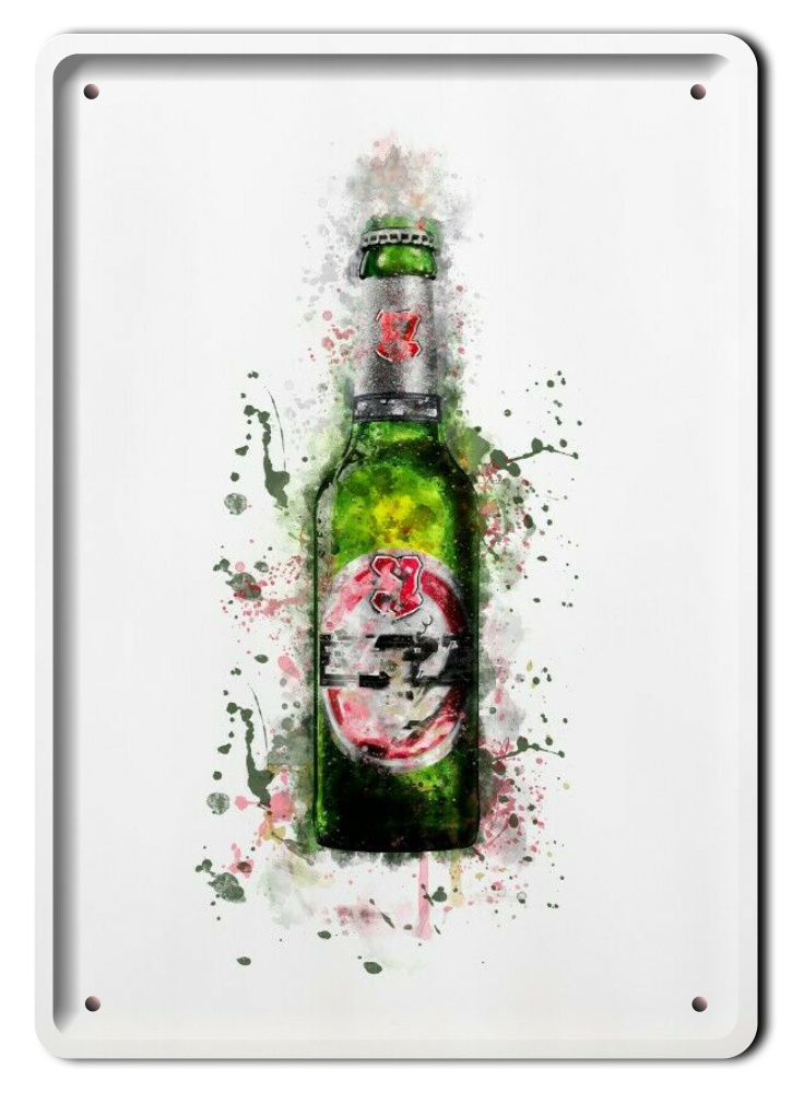 Piwo Plakat Metalowy Szyld Obrazek Retro #20925