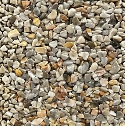 Mramorové Kamenivo Arabescato 1 2-4 MM, Kamenný Koberec 25 Kg