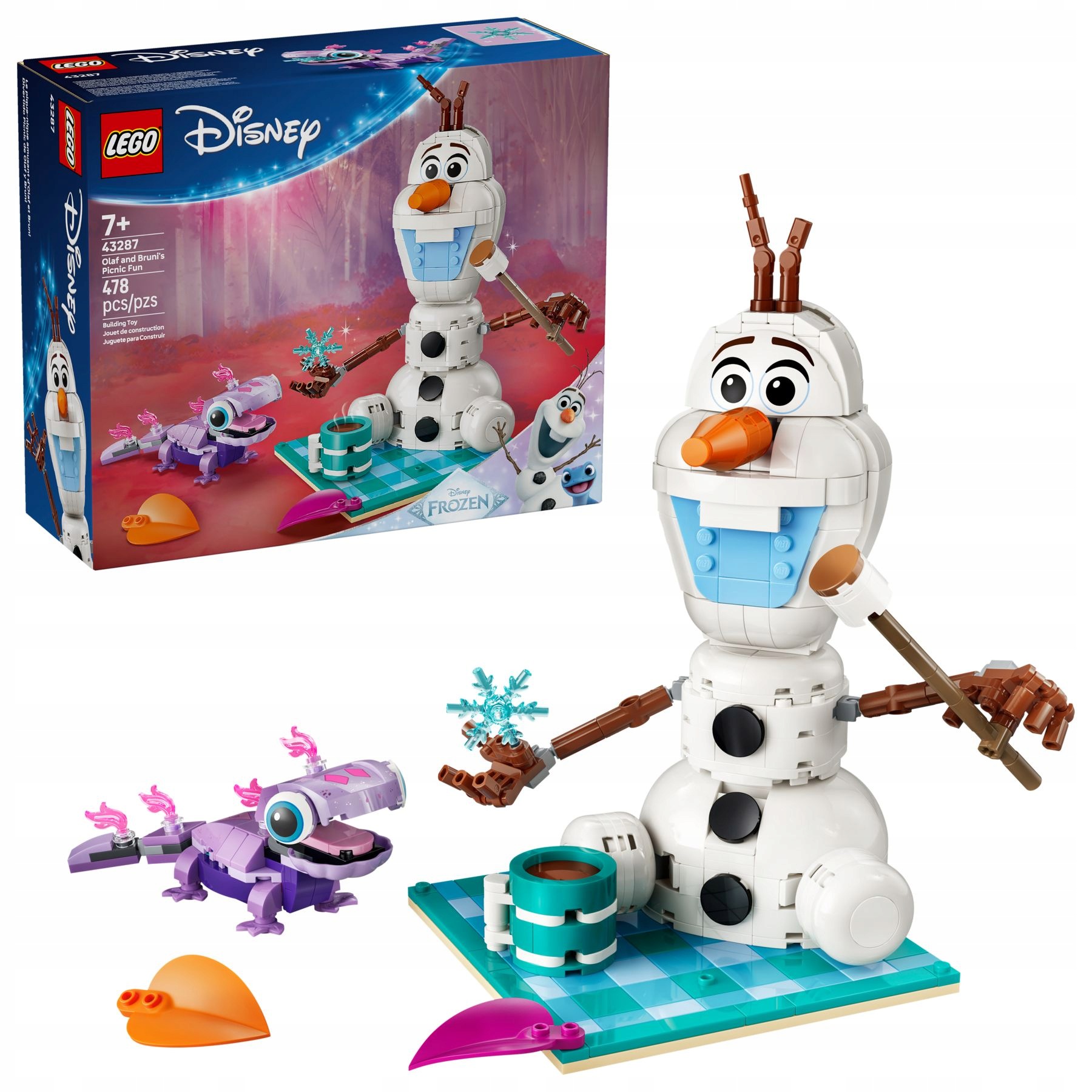stavebnice Lego Disney 43287 Piknik Olafa a Bruniho Ledové království Ledové království