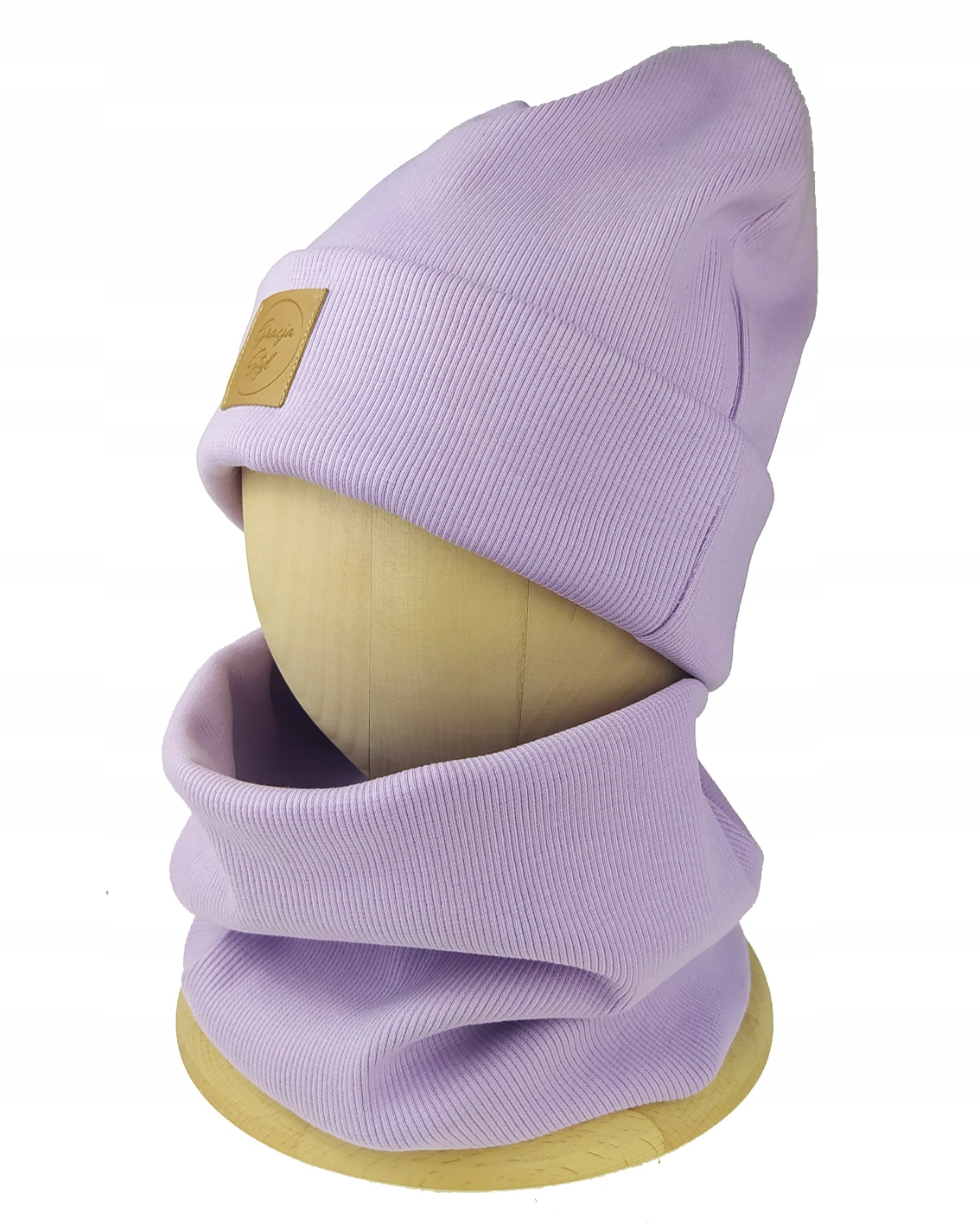 

Zestaw zimowy Czapka+Komin dla dziewczynki r.52-55