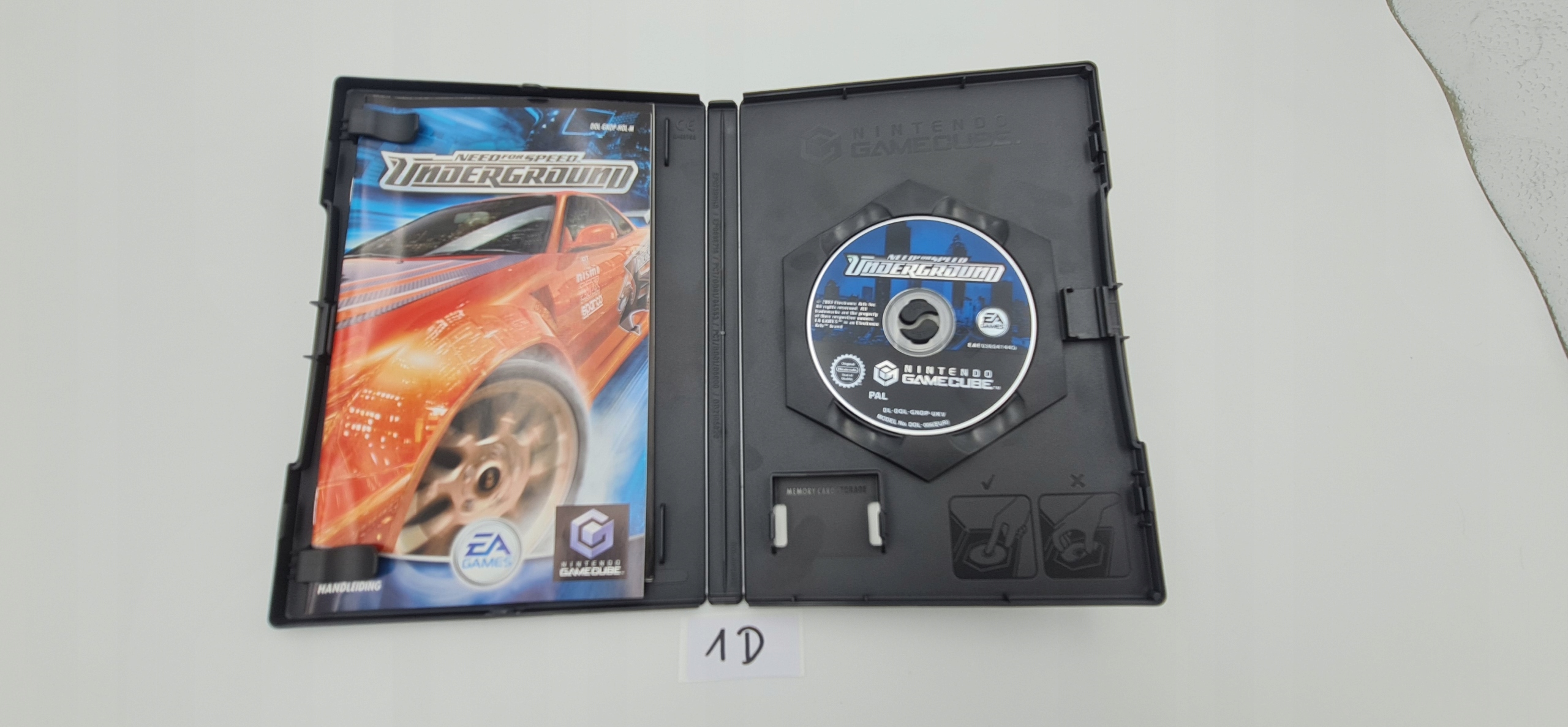 NINTENDO GAMECUBE NEED FOR SPEED UNDERGROUND Platforma Nintendo GameCube