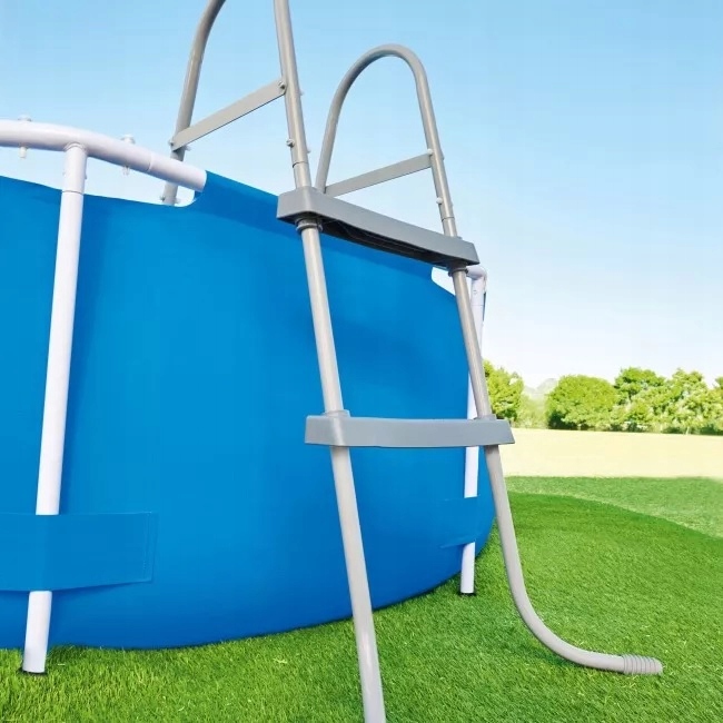 DRABINKA BASENOWA BESTWAY 84 CM 58430 METALOWA Liczba szczebli 2