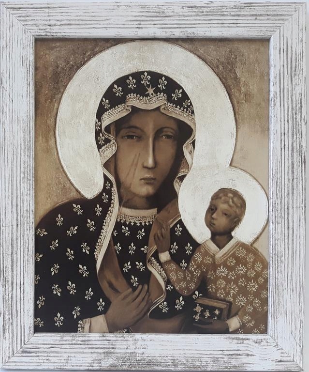 

Obraz Matki Bożej Boskiej Częstochowskiej 25X30