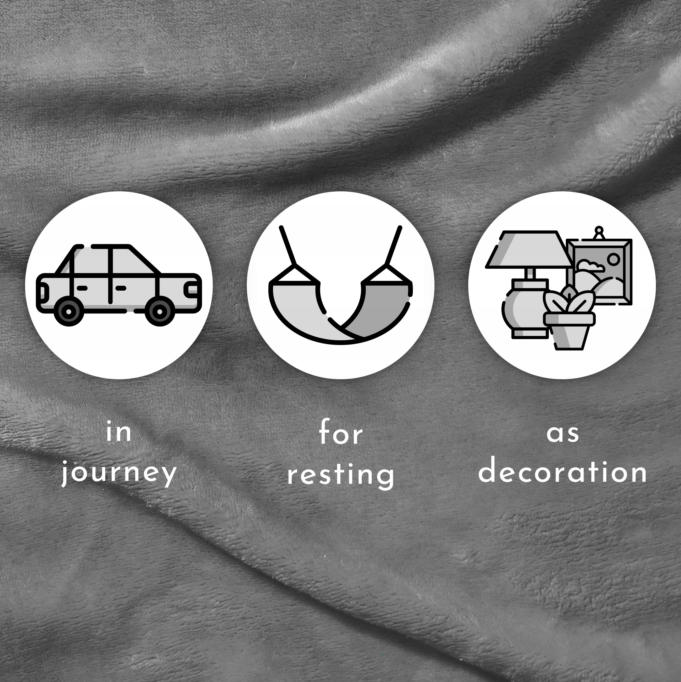 KOC NARZUTA Z MIKROFIBRY 150x200 CIEMNY SZARY Marka inna