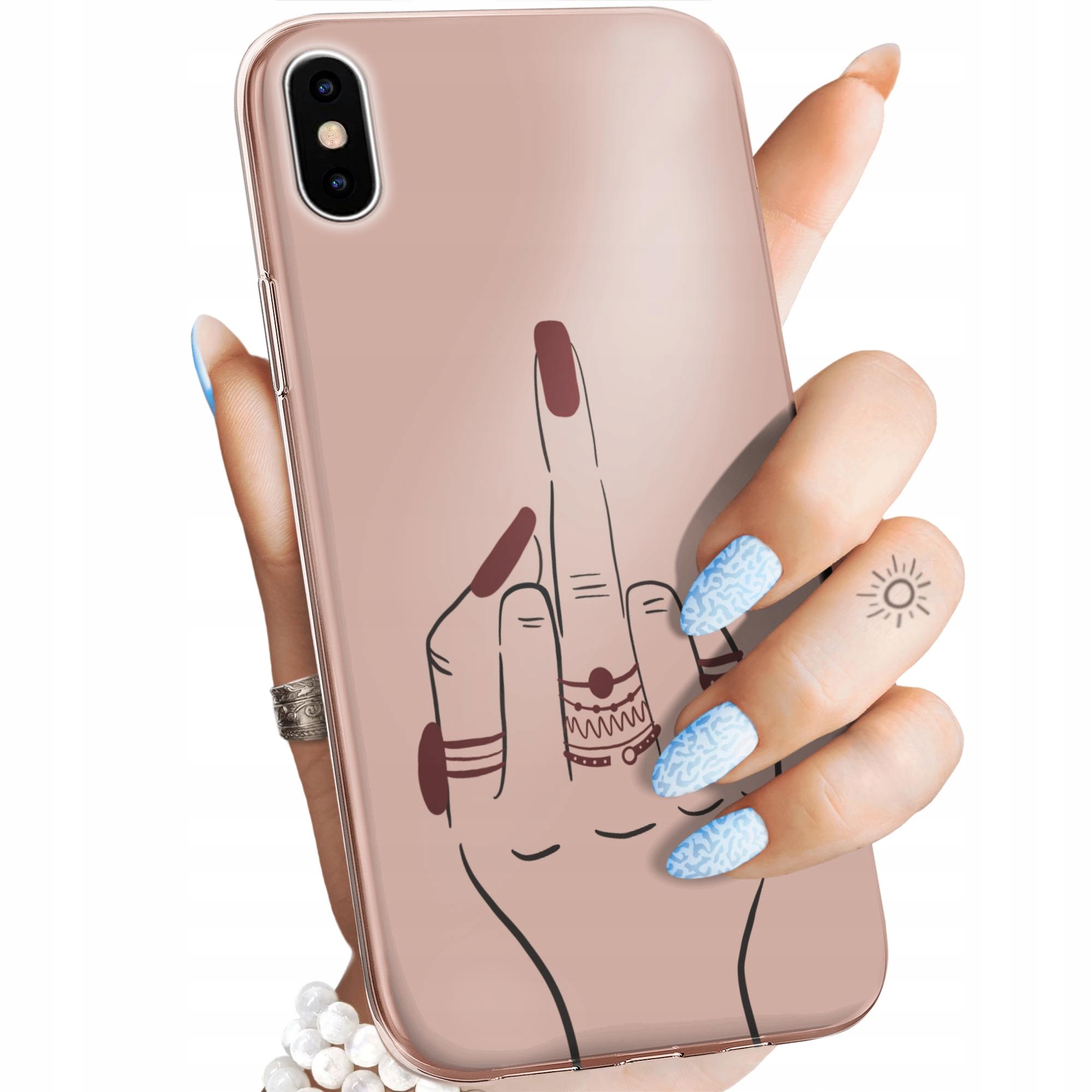 Etui Do Iphone Xs Max Fuck You Fuck Off Obudowa Pokrowiec Case