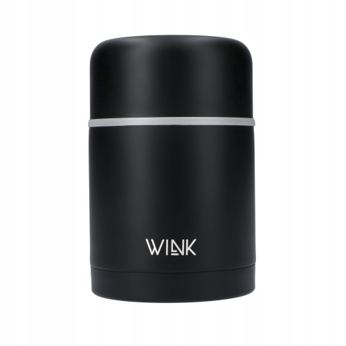 Термос для питания Wink Food Jar - черный, без BPA