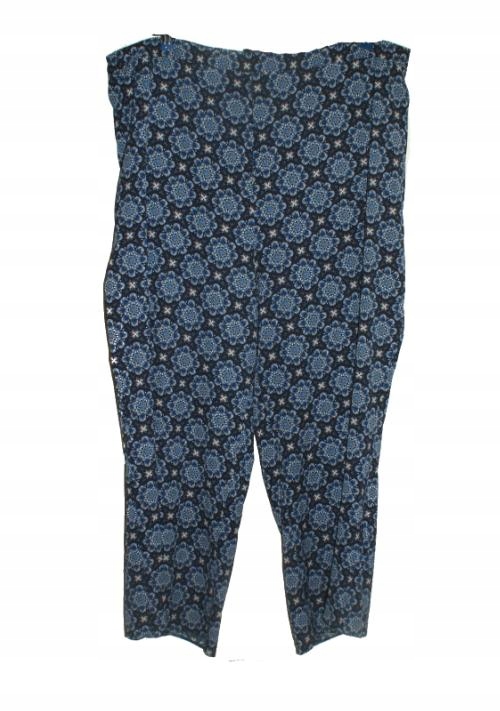 Evans proste luźne damskie spodnie boho luźne plus size 56 58 Stan (wysokość w pasie) wysoki