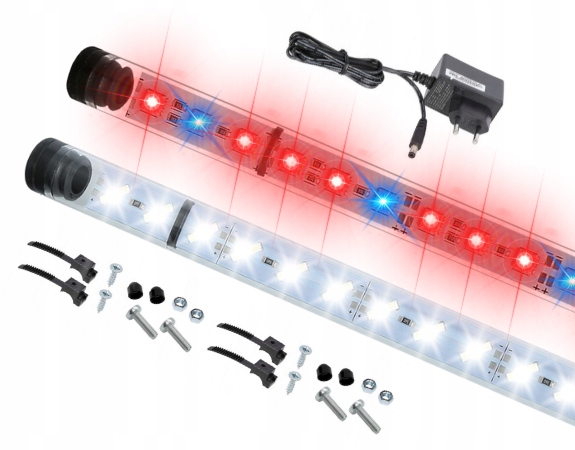 Led zářivka do akvária Bílá Plant 2x160 cm