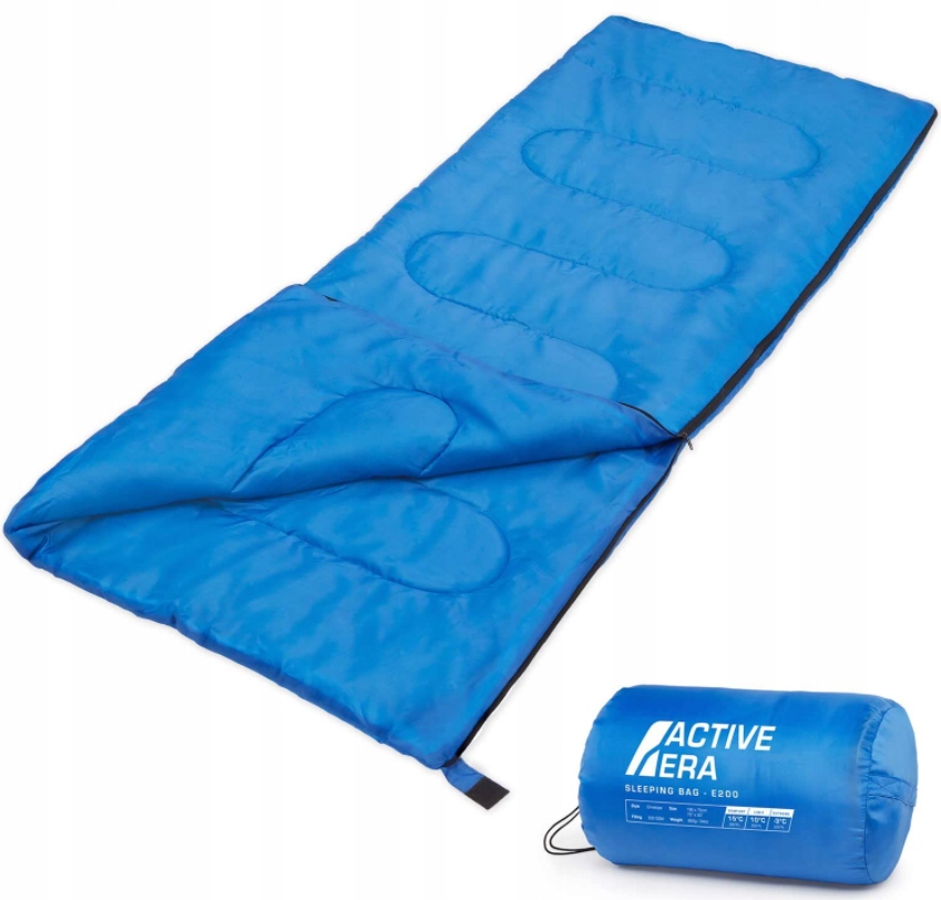 Śpiwór Ciepły Lekki Do Podróży Jakość 190x75cm