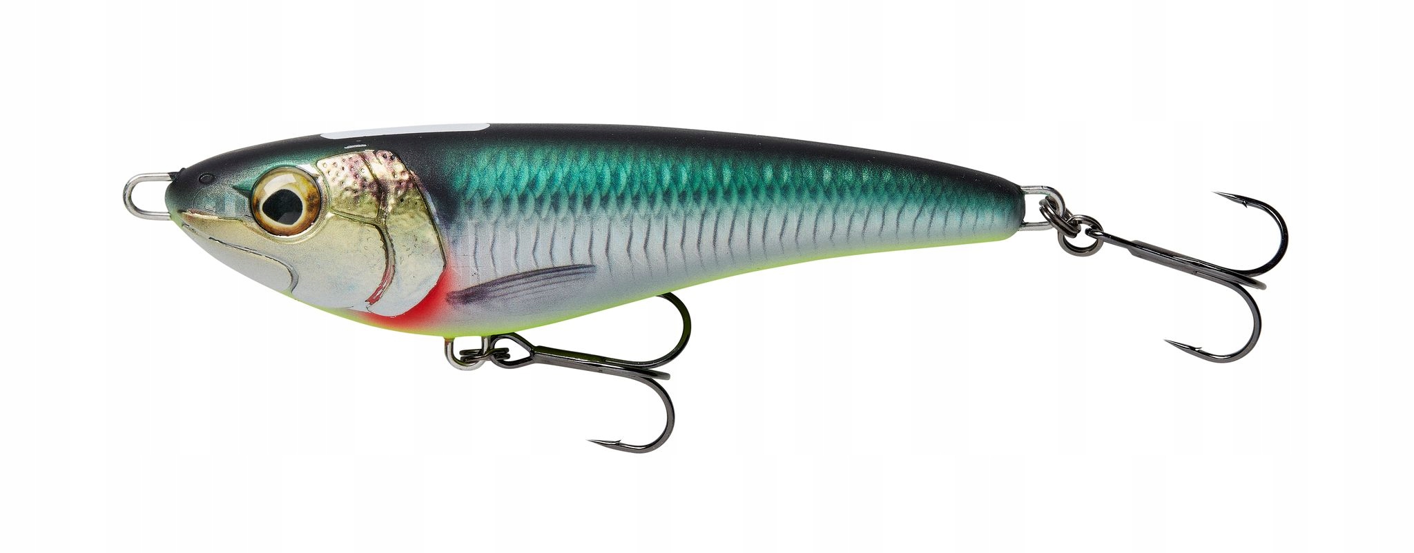 Jerk Savage Gear Freestyler V2 11cm Green Silver