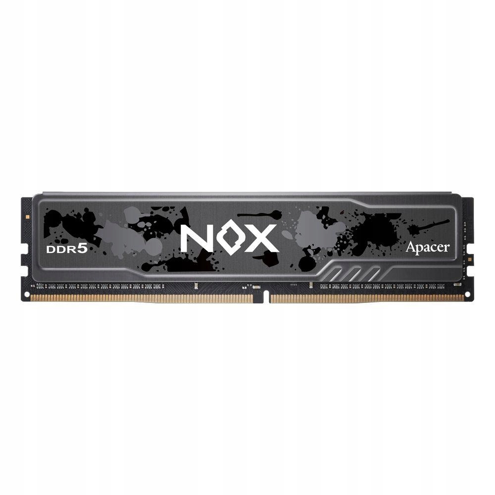 Apacer Nox DDR5 16GB 5200MHz CL40 1.25V Black AH5U16G52C522MBAA-1