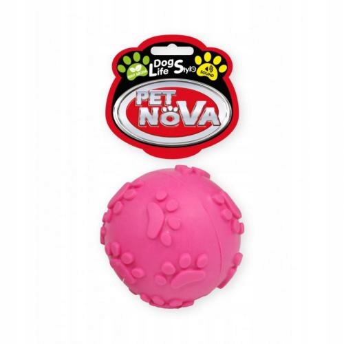 

Petnova piłka z dźwiękiem 6cm różowa aromat mięty