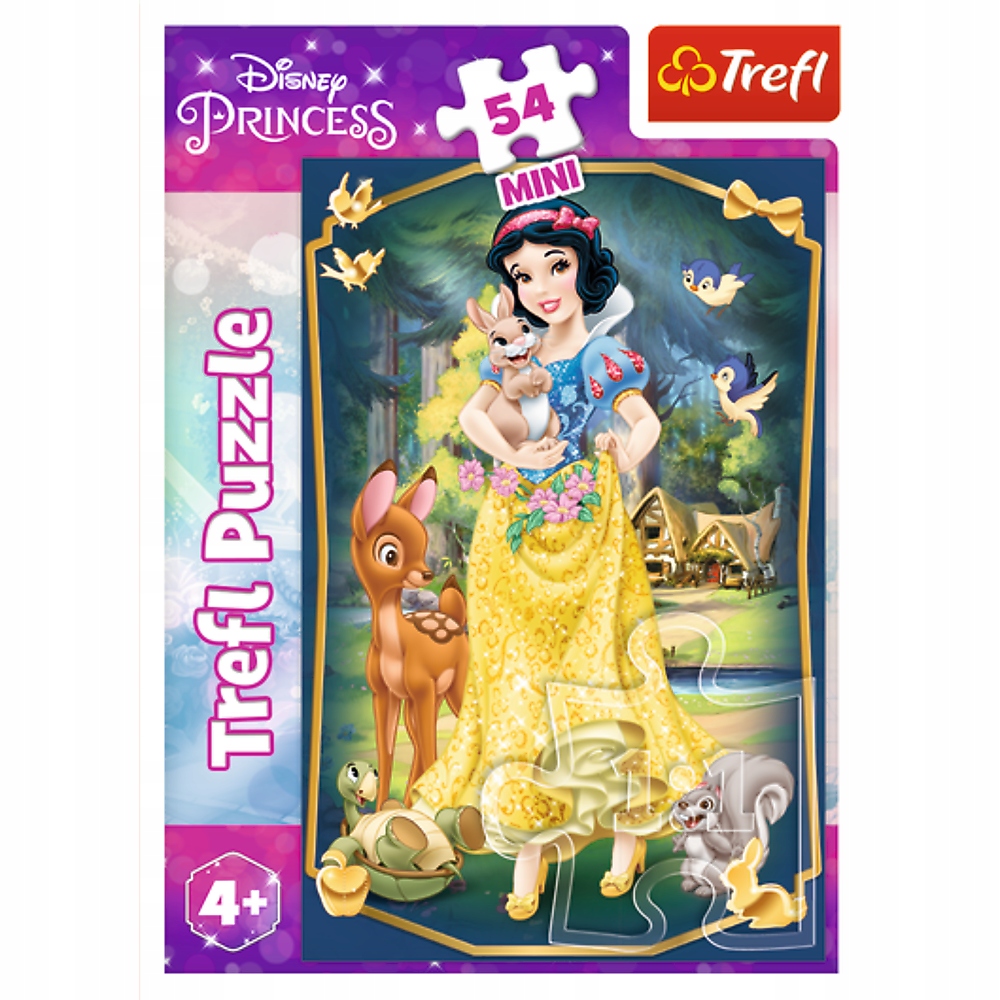 Puzzle 54 Mini Królewna Śnieżka Trefl 19718 EAN (GTIN) 5900511197181