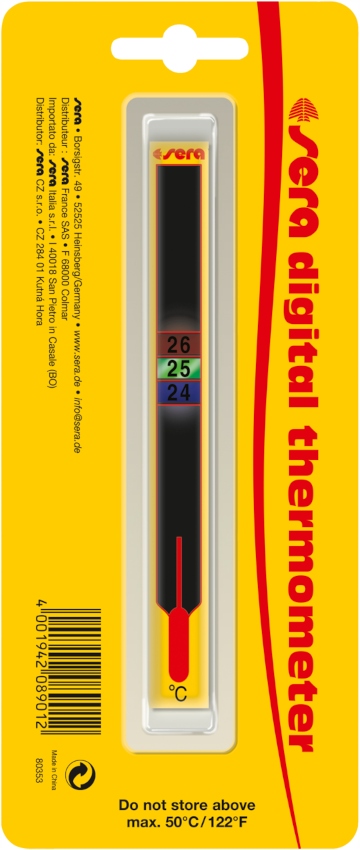 

Sera Digital Termometr Samoprzylepny Do Akwarium