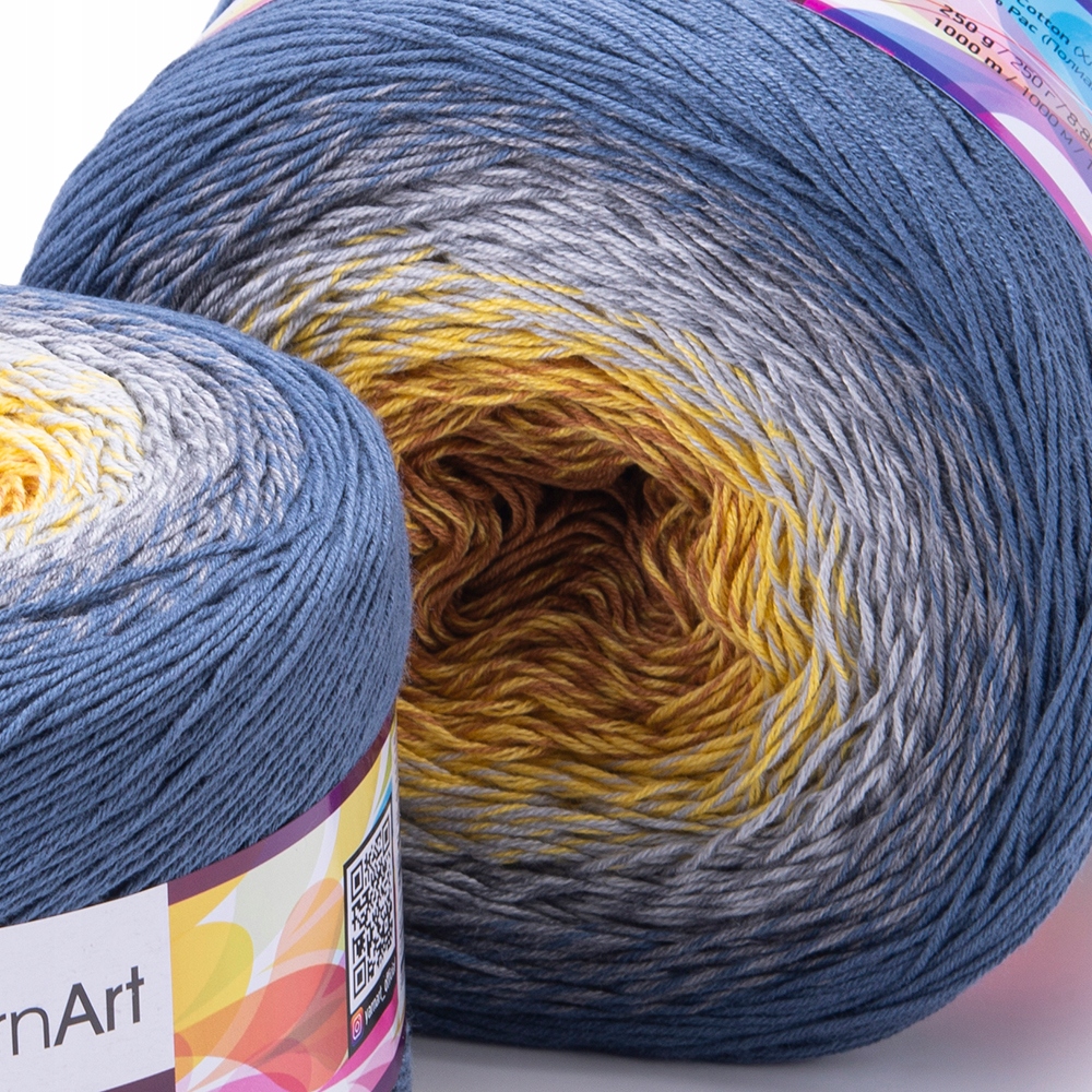 FLOWERS Yarn Art kolor 316 Ombre 13868450192 Allegro.pl