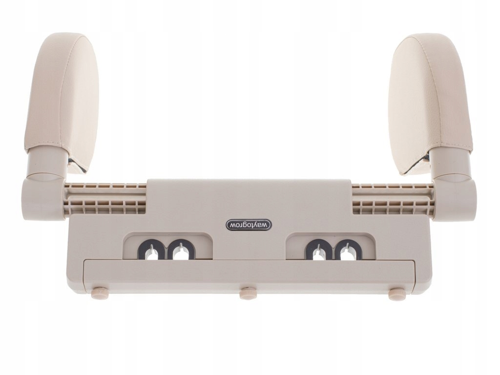 Zagłówek samochodowy regulowany na głowę szyję beżowy Rodzaj zagłówek