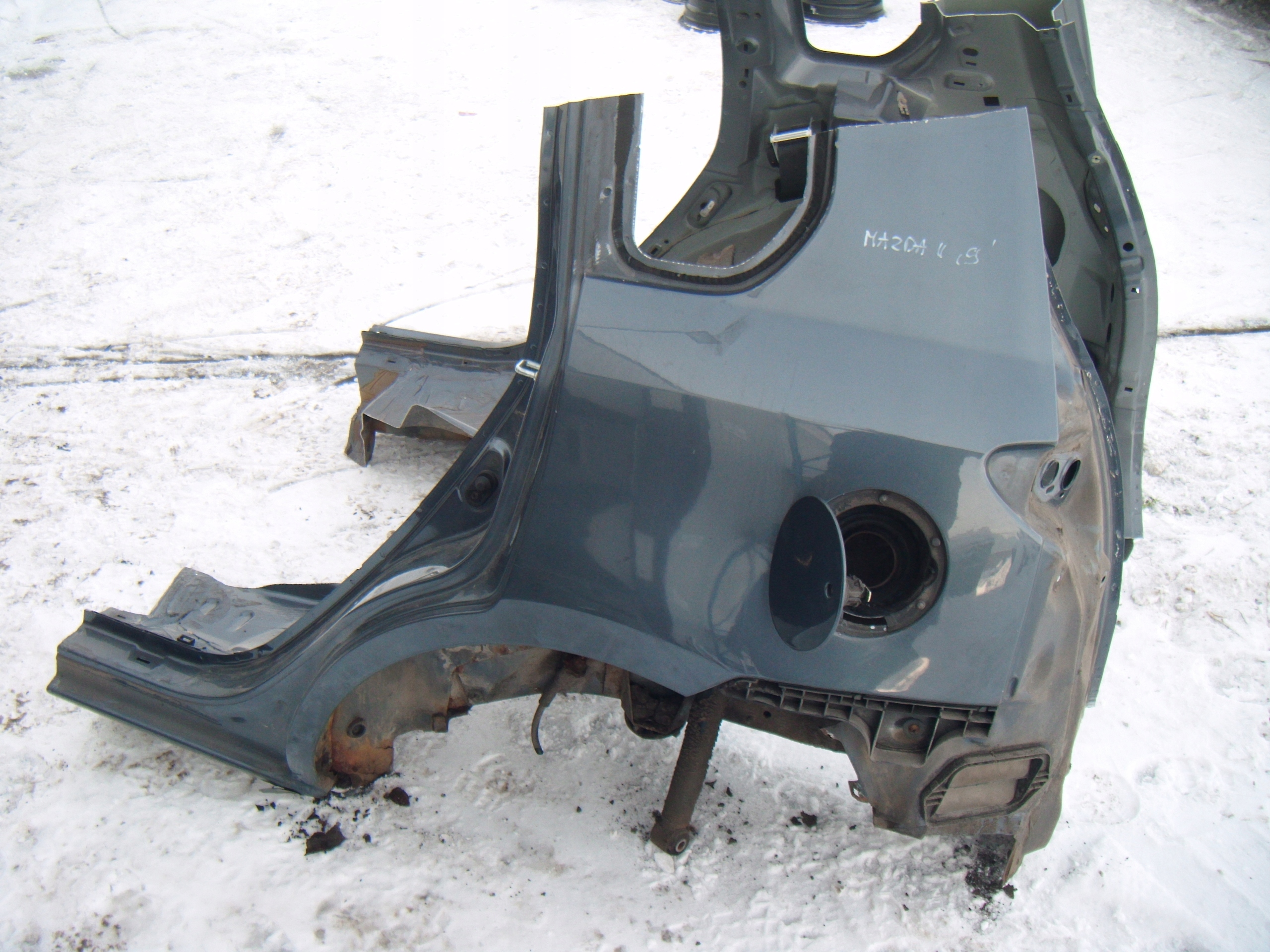 MAZDA 2 II DY 1.6 02-07 ĆWIARTKA BŁOTNIK LEWY TYŁ