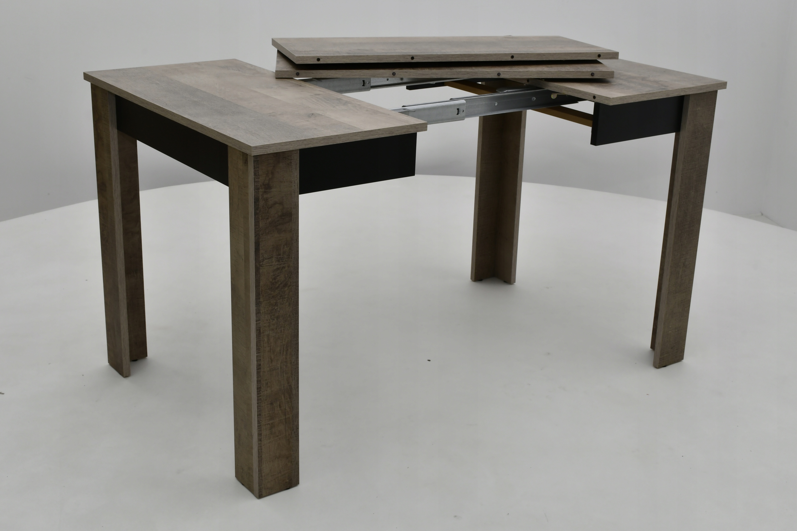 stół 80x80 rozkładany + 4 krzesła kubełkowe Kolor blatu inny kolor