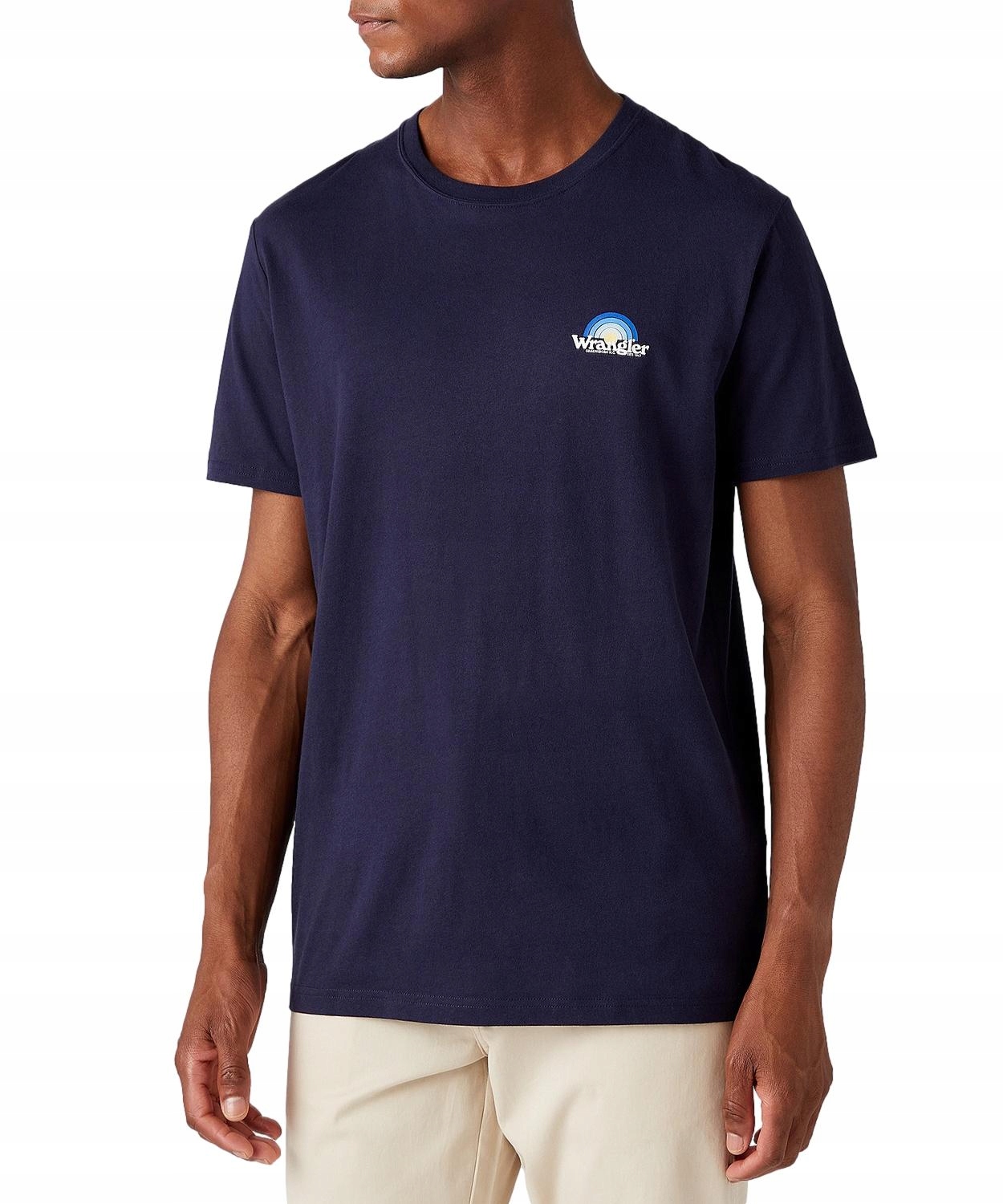 

Koszulka Wrangler Rainbow Sign W7E6D3114 Navy XXL