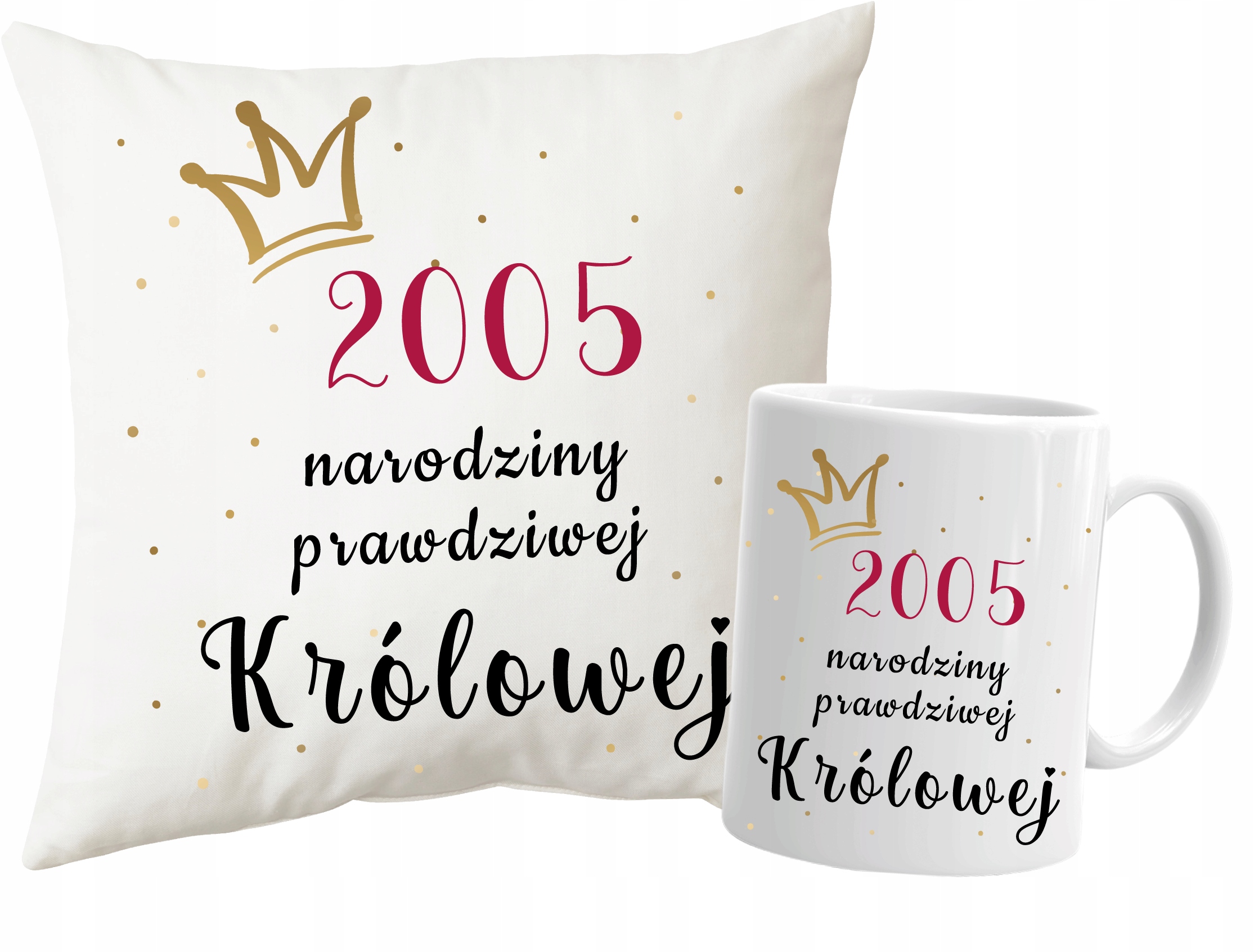 

Poduszka kubek 18 Urodziny Dla Kobiety