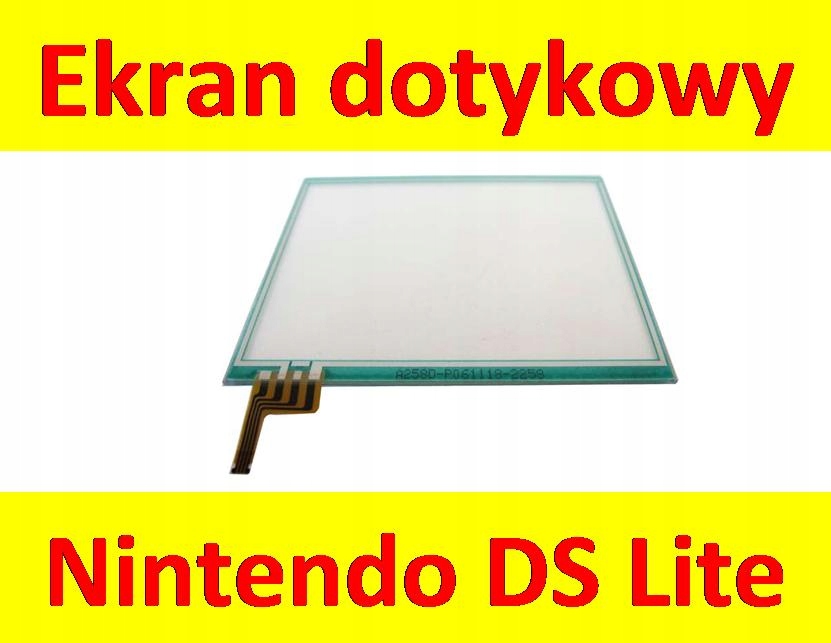 IRIS Ekran dotykowy touch screen digitizer dotyk konsoli Nintendo DS Lite Typ ekran dotykowy