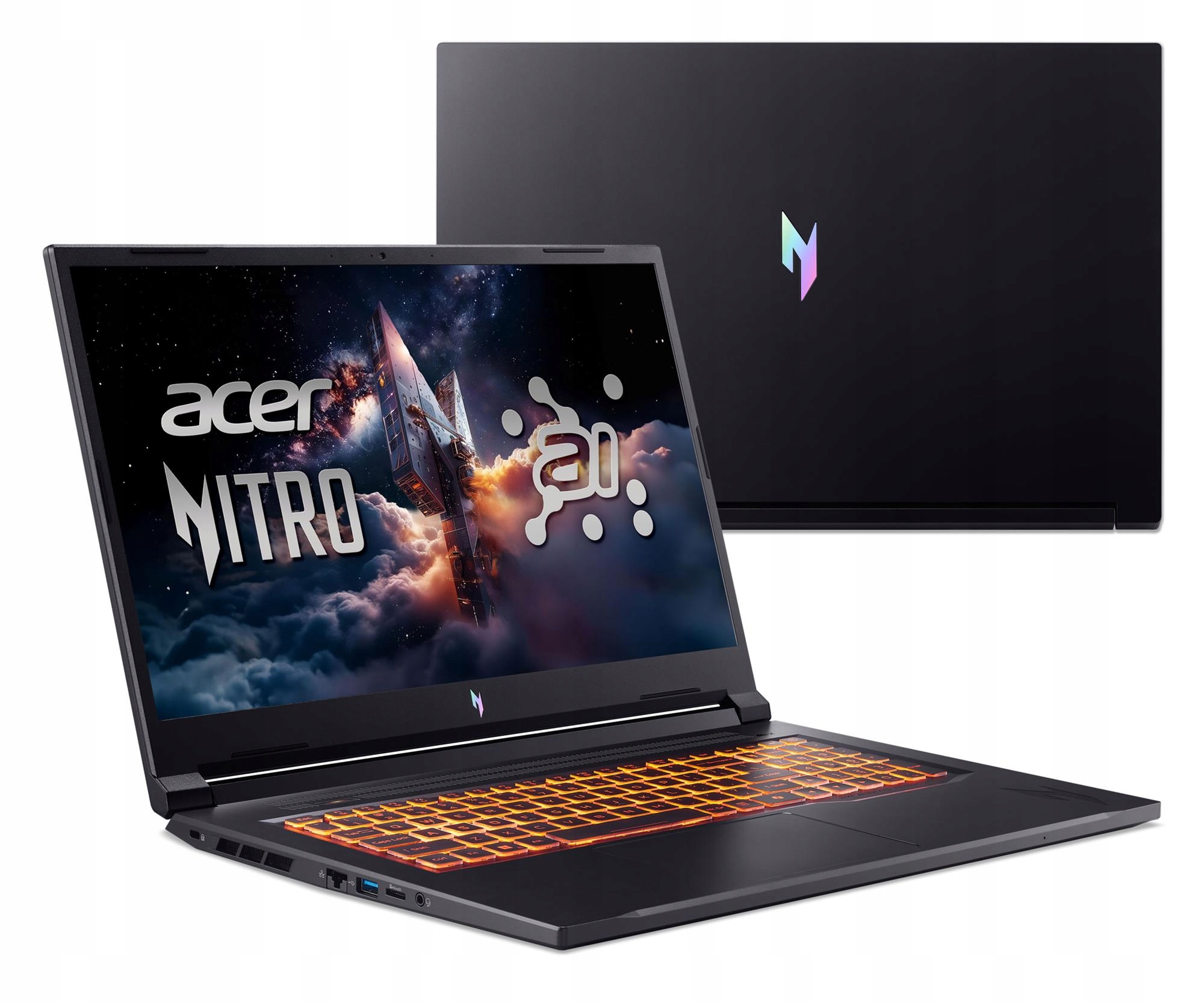 Laptop 17,3" Acer Nitro V17 Ai Ryzen 5-240/16GB/512 RTX5060