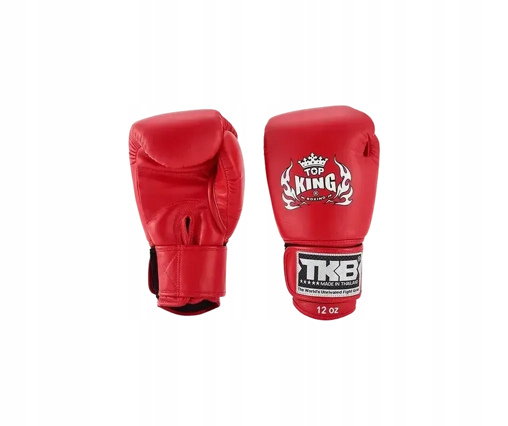 boxerské rukavice muay thai top king ultimate 10OZ Červené