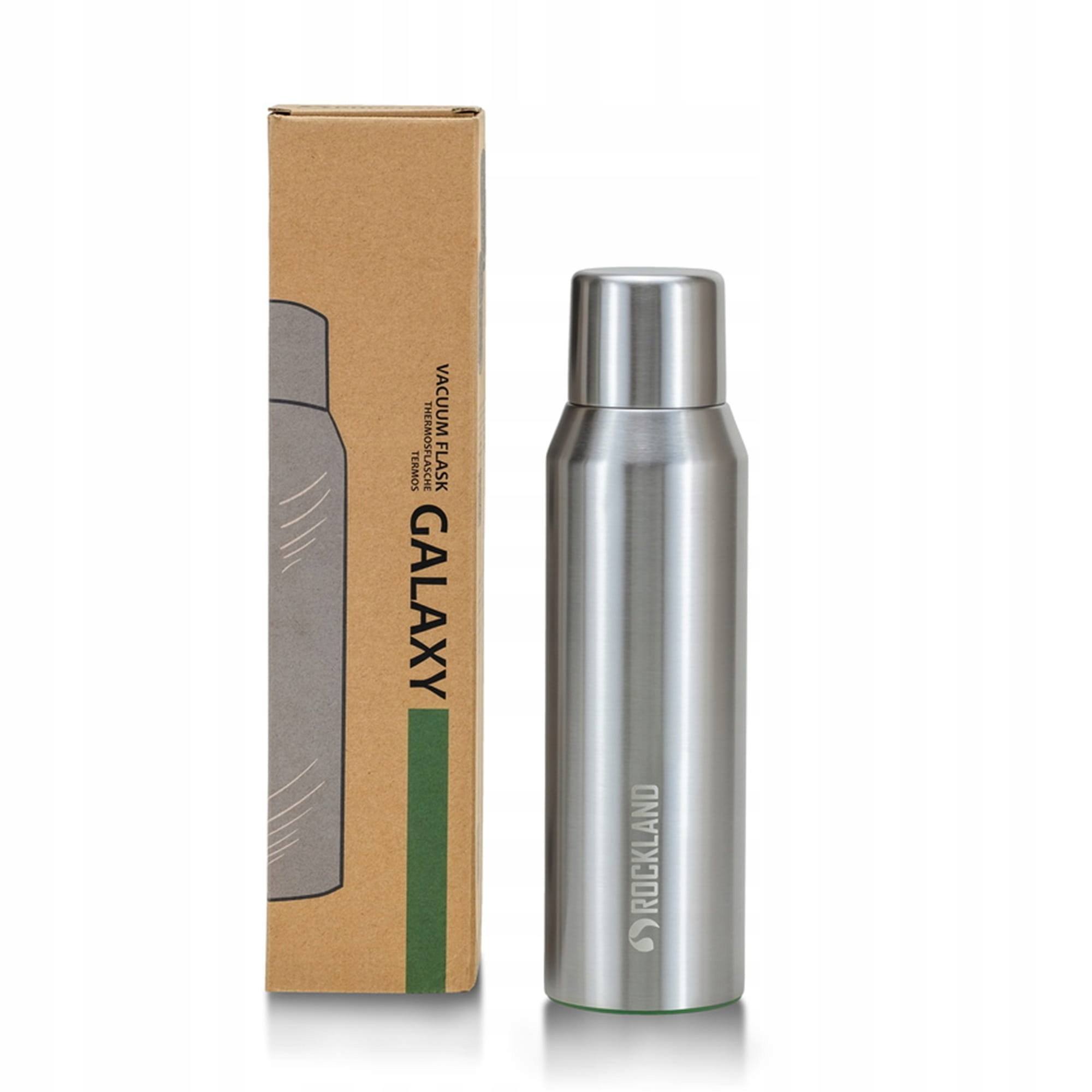 Termos stalowy Galaxy Silver 1000 ml szary
