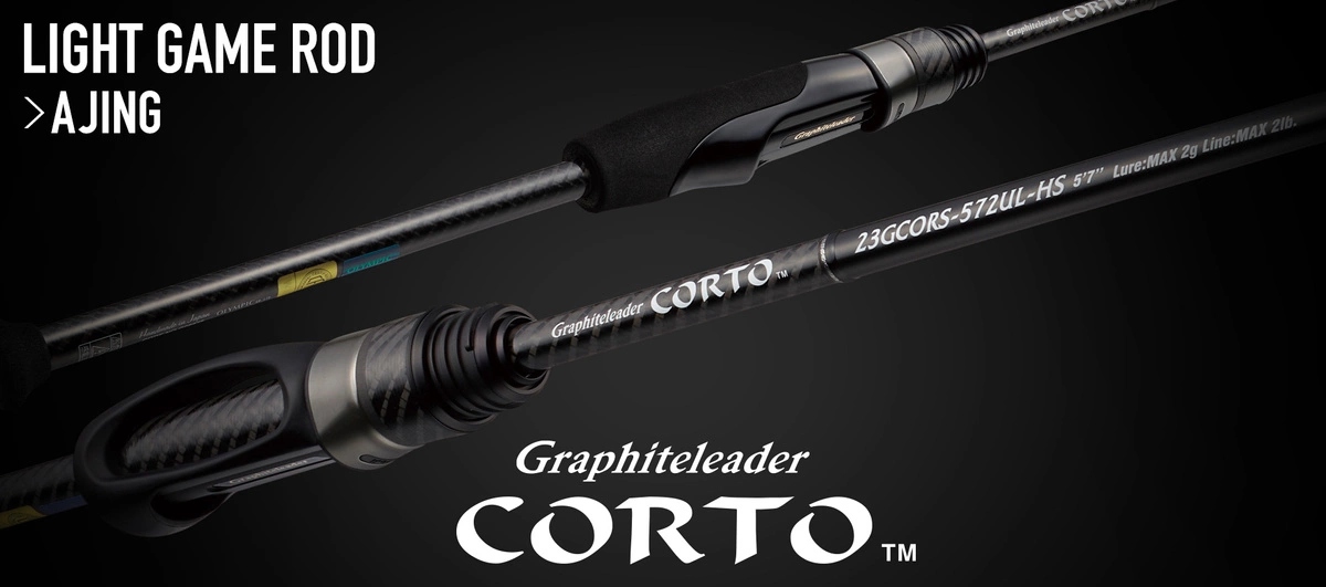 Wędka Graphiteleader Corto 23GCORS-572UL-TS 1.7m 0.1-2.5g Gratis!!