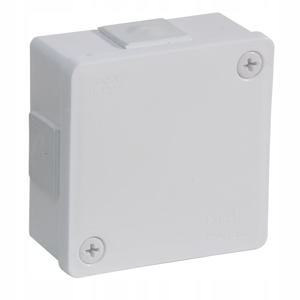 

VP-21 Puszka n/t 86x86x40 IP55 4-wl 2wkr. biała