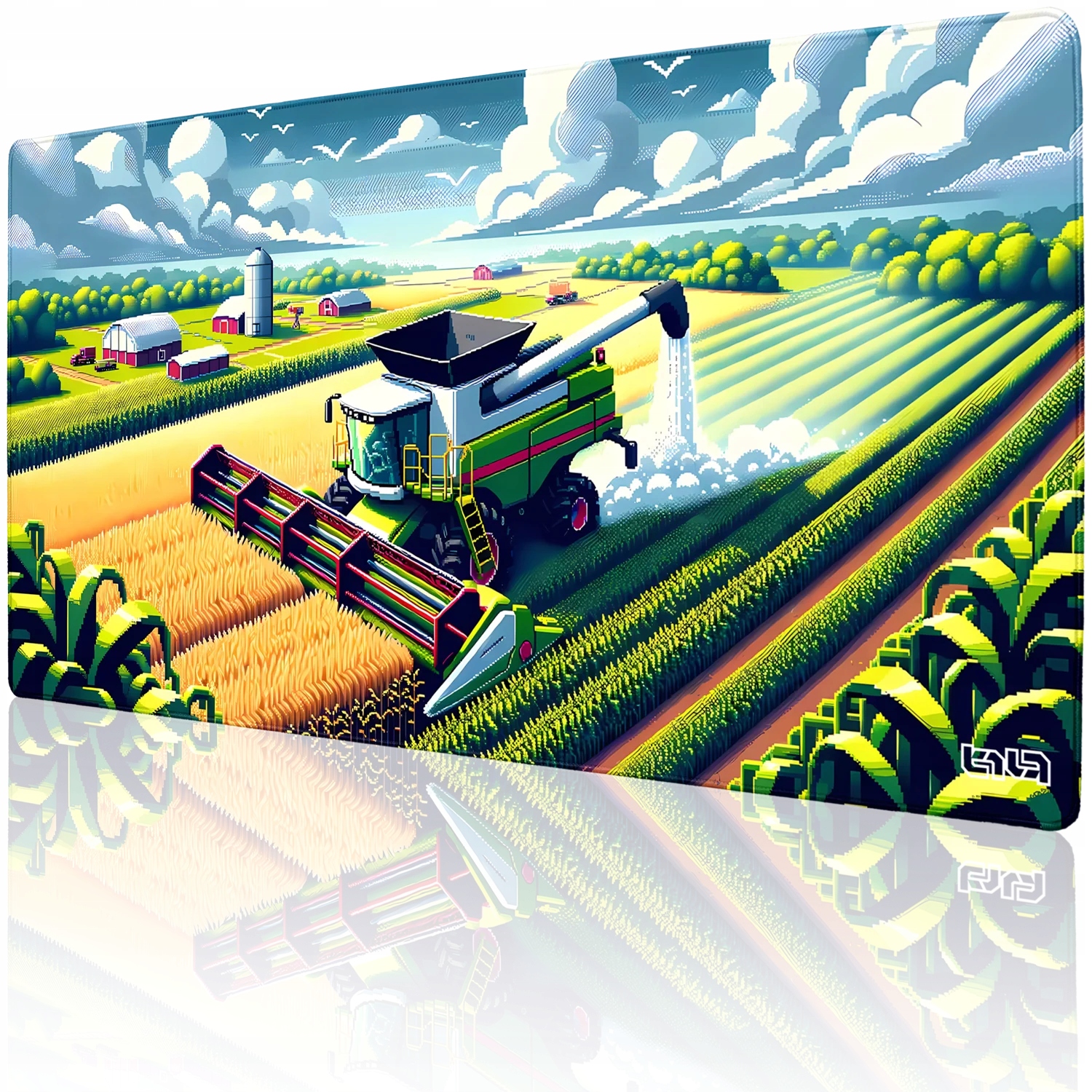 Podkładka Pod Mysz Myszkę Letnie Żniwa 100x50 Tilt Na biurko Wodoodporna