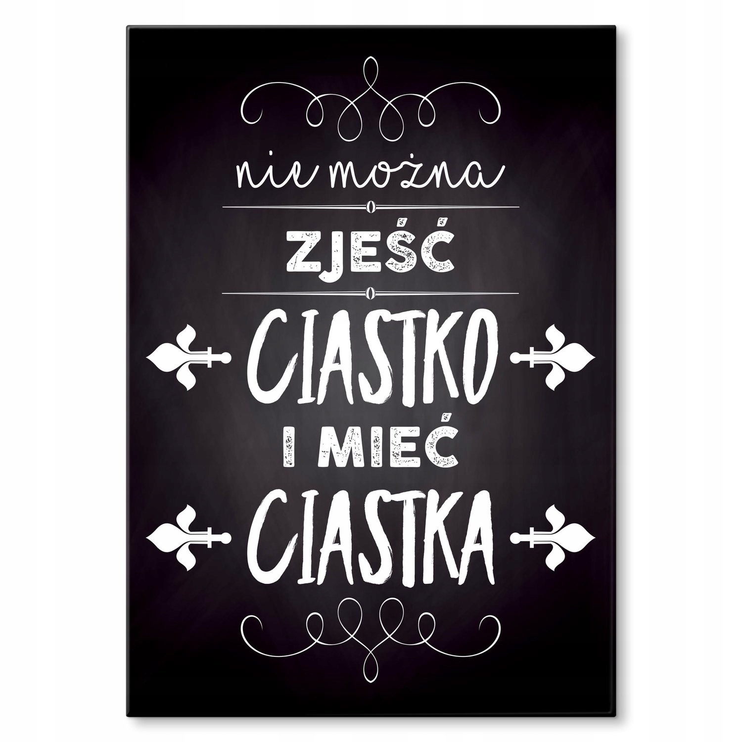 Kovový plakát Sušenka Dárek 22 x 31 cm