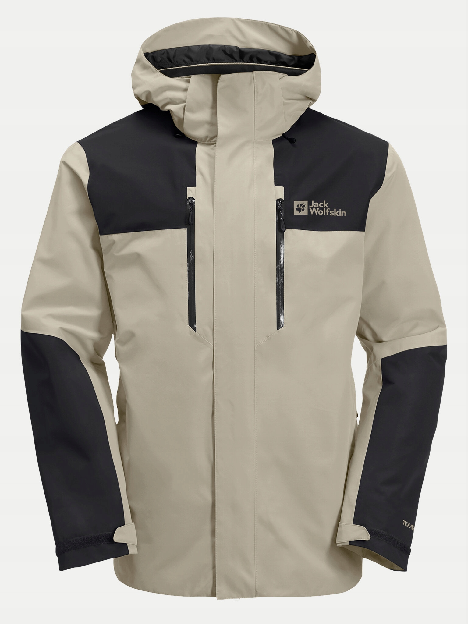 jack wolfskin Męskie Kurtka outdoor Jack WOLFSKIN-1108373 4030 Stone Szary