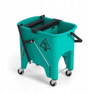 Levně Kbelík Na Kolečkách Squizzy 15 L Zelený