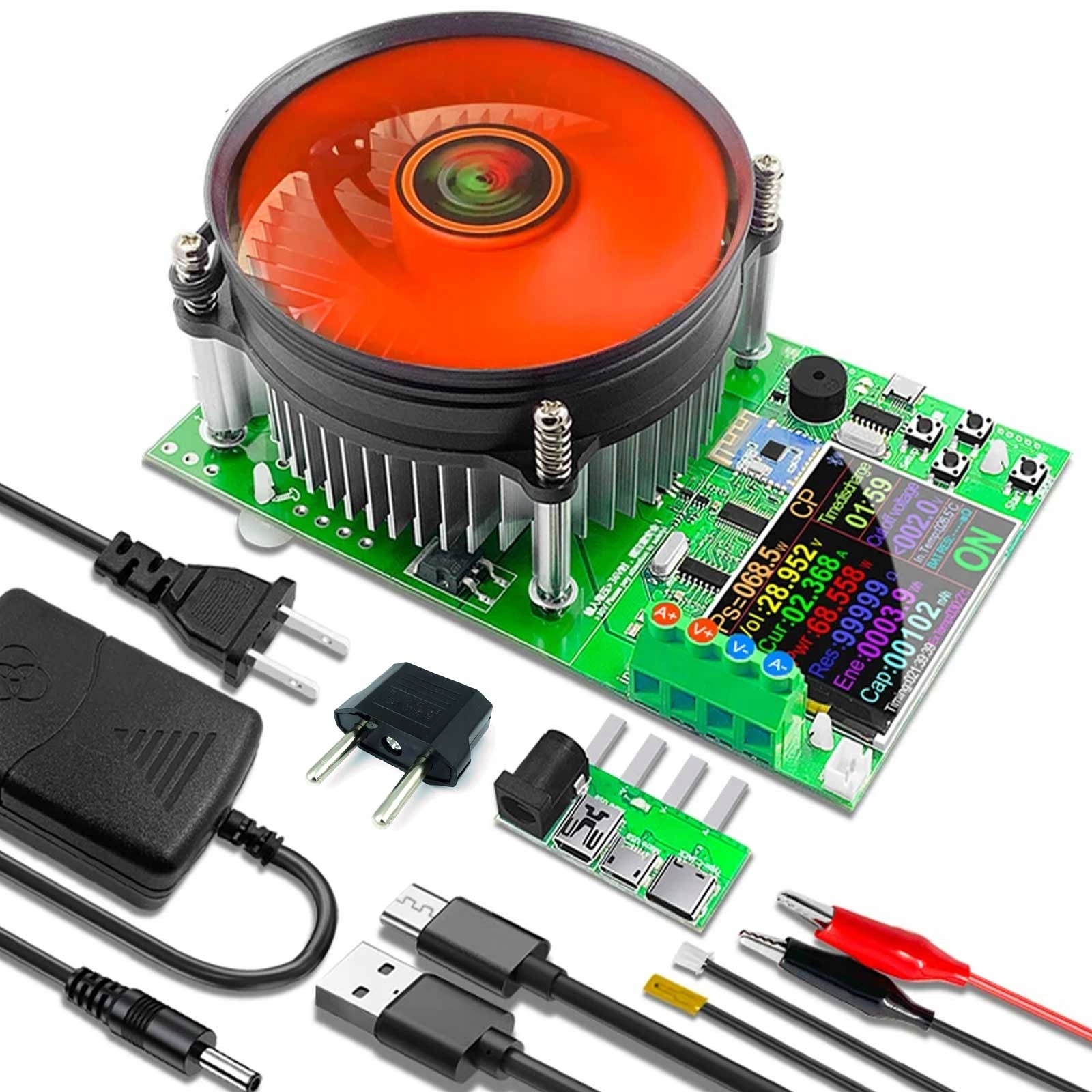 Digitálne elektronické zaťaženie Atorch DL24 príslušenstvo 150 W 20 A