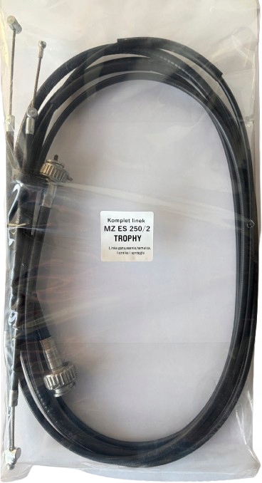 Nový Polský Komplet Lanek Mz Es 250/2 Trophy